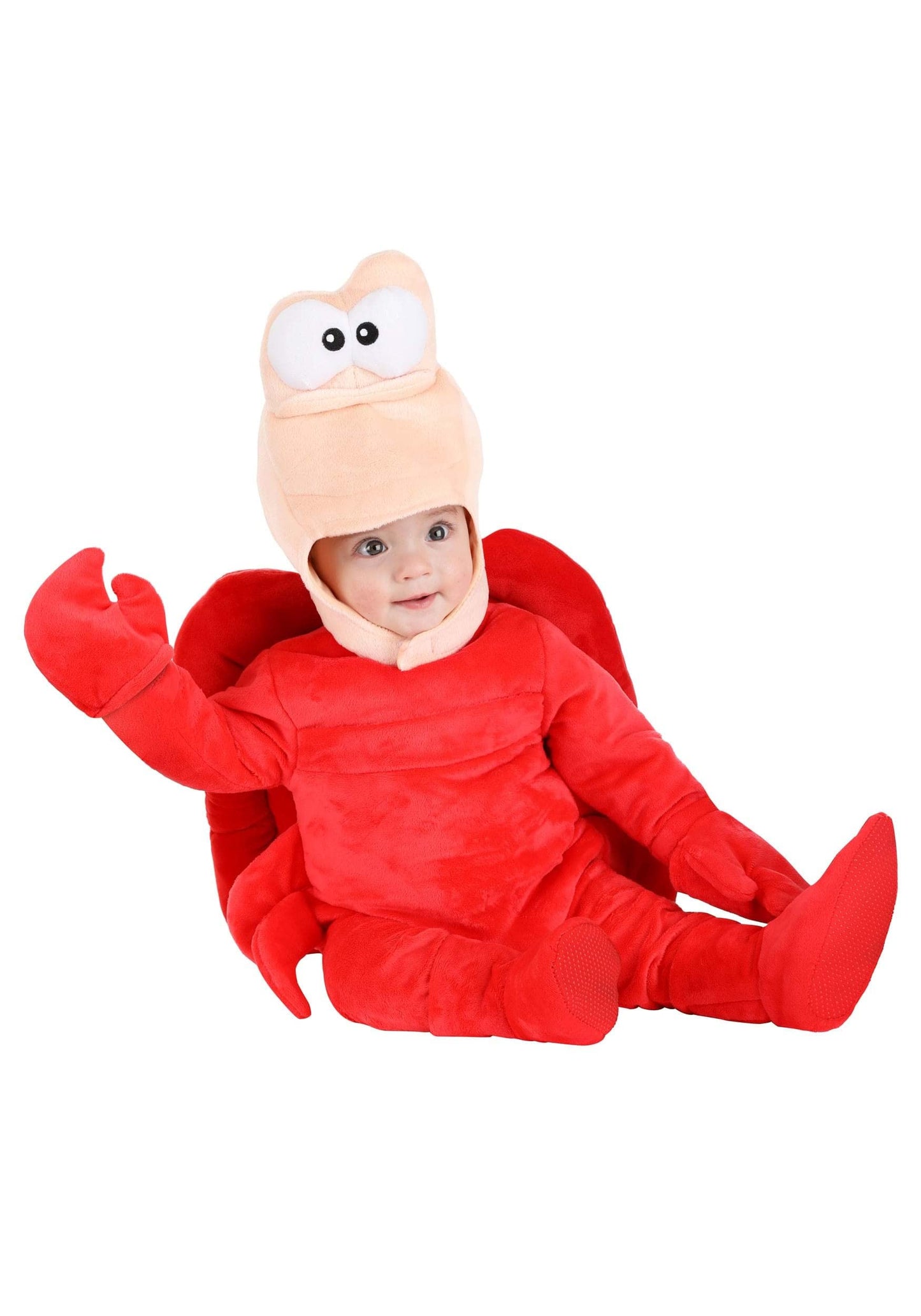 Fun Costumes Disney The Little Mermaid Sebastian For Infants, For Cosplay, Halloween, Beach Party, & Couples Dress Up 6/9 Months