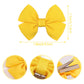 80Pcs Hair Bow Clips 2Inch Mini Hair Clips For Baby Fine Hair Grosgrain Ribbon Bows Metal Alligator Clips Non-Slip Baby Hair Cli
