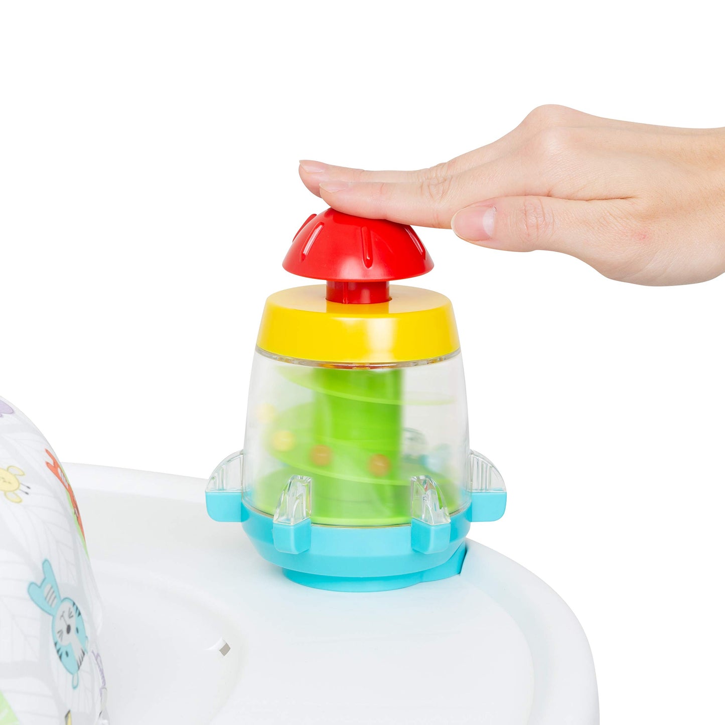 Smart Steps 3-in-1 Bounce N Play Activity Center Plus with STEM Learning Toys, Tike Hike