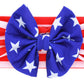 Patiky Baby Toddler Headband Stripe Stars Hair Band Accessories Headwear For 4Th Of July Ts05 (Bowknot)