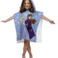 Jay Franco Frozen 2 Live Your Truth Kids Bath/Pool/Beach Hooded Poncho Towel