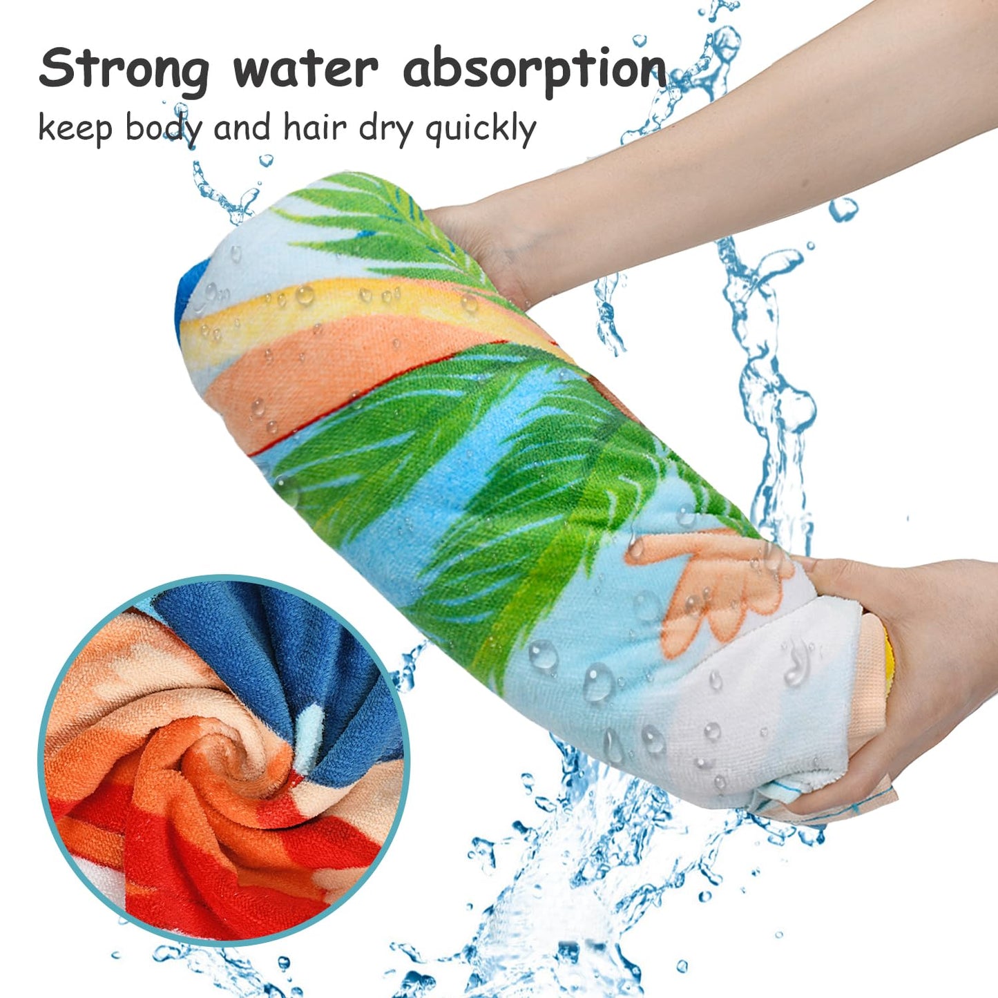 Catalonia Hooded Bath Towel For Boy 2-6 Years Old,100% Cotton Swim Poncho Towel, Sand Proof Beach Pool Towel For Child Kids Todd