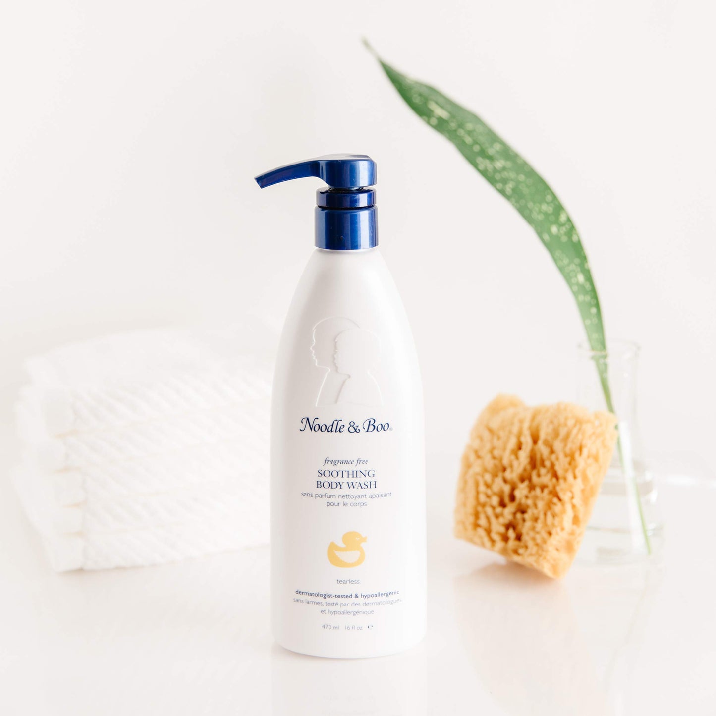 Noodle & Boo Fragrance Free Soothing Body Wash For Baby Eczema Care, 16 Fl. Oz.