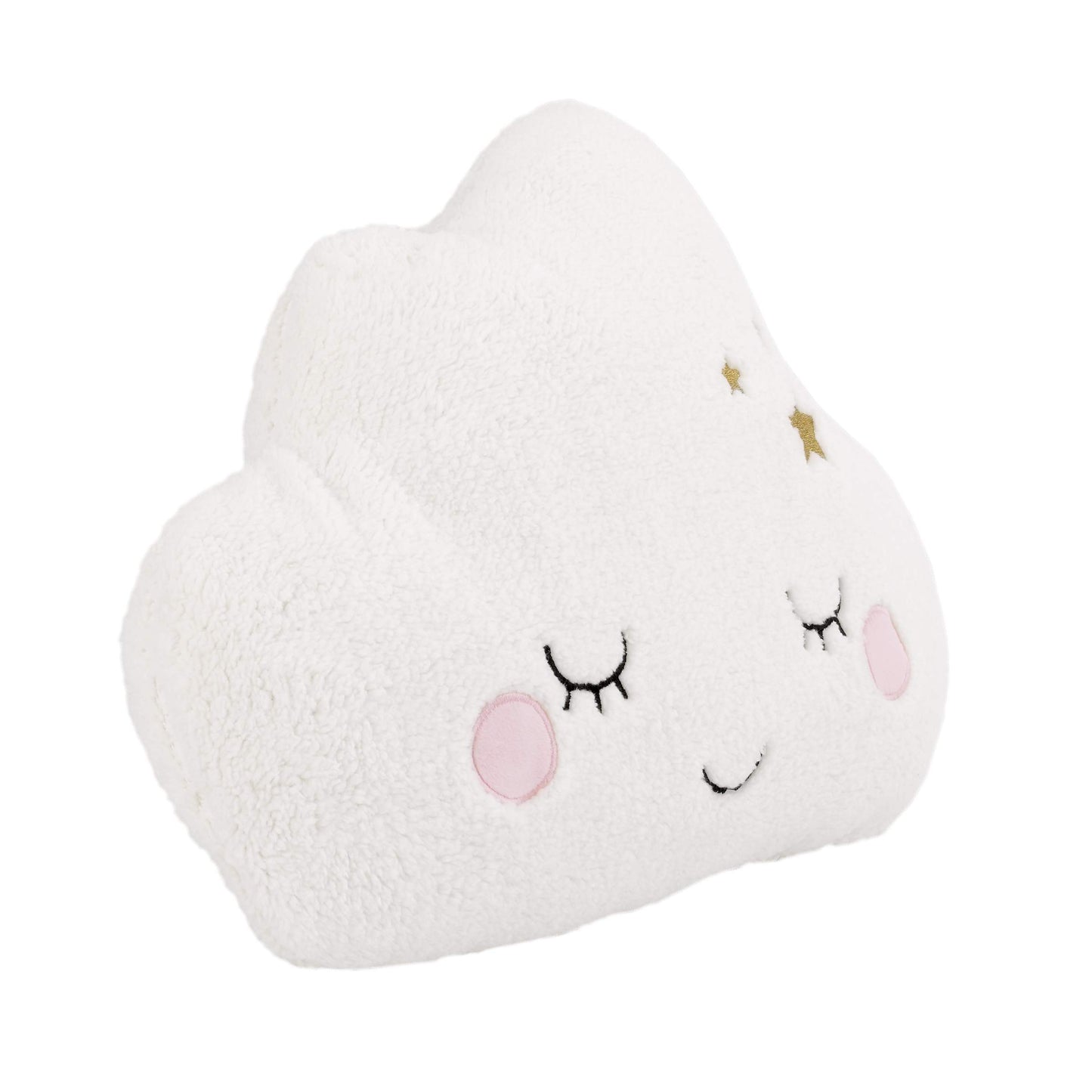 Little Love By Nojo - Plush Cloud Shaped Decorative Pillow, Decorative Nursery Pillow, Playroom D  Cor, Cute Throw Pillows, Whit