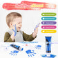 Nabance 2.54 Fl Oz Blue Baby Hand And Footprint Friendly Ink Paint, Dog Cat Paw Print Safe Ink, Non-Toxic Acid-Free, Safe Gentle