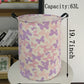 ACMUUNI Butterfly Storage Basket Canvas Clothes Baby Laundry Hamper Pink Gift Laundry Bins Storage Hamper for Kids Boys and Girl