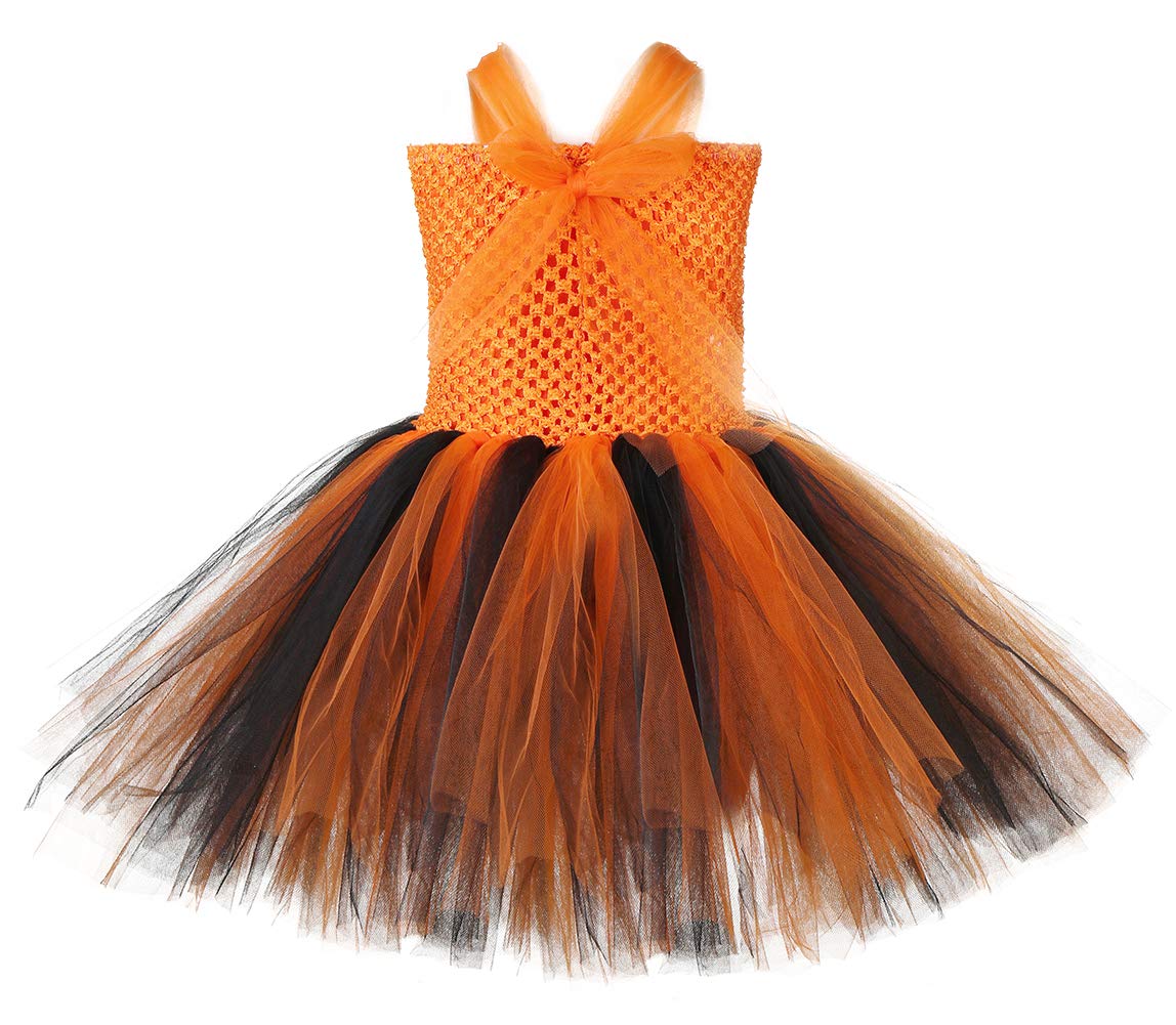 Tutu Dreams Halloween Costumes For Girls Tiger Costume Kids Jungle Safari Animal Dress Up Birthday Party Outfits Gifts (Tiger, 3
