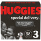 Huggies Special Delivery Hypoallergenic Baby Diapers Size 3 (16-28 Lbs), 58 Ct, Fragrance Free, Safe For Sensitive Skin