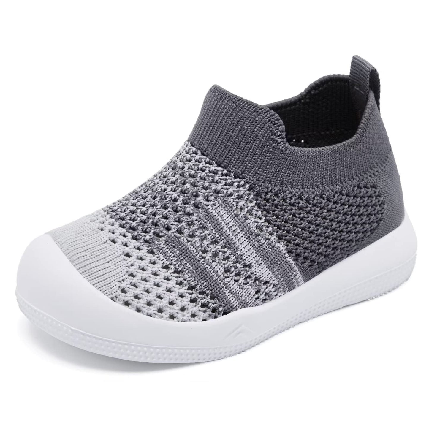 Baby Shoes Girls Boys Baby Sock Shoes With Non Slip Soft Rubber Sole Infant First Walking Sneaker Toddler Slipper 12-15 Months G