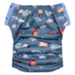 Hybrid Cloth Diaper - Reusable Training Pants, Swim Diaper, Special Needs Briefs, Fits From Baby Up To 10 Years (Size 3, Up In T