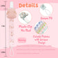 Babygoal Doll Pacifier Clips With Pacifier Case, 6 Pack Binky Paci Holder Clips And Leash For Boys And Girls Fits For Most Pacif
