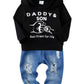 Wesidom Baby Boy Clothes, Long Sleeve Printing Hoodie With Jeans Pants Outfits Set