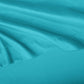 Amazon Basics Kid'S Soft Easy-Wash Lightweight Microfiber 3-Piece Sheet Set, Toddler, Bright Aqua, Solid