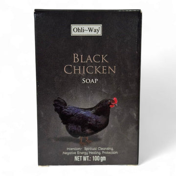 Black Chicken Soap 100g - Spiritual Cleansing & Protection Bar | Gallina Negra Jabon for Negativity Removal