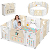 Baby Playpen, Dripex Foldable Playpen For Babies And Toddlers, 60X60In Of Baby Play Pen, Custom Shape, Easy Assemble And Storage