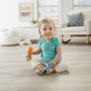 Fisher-Price Baby Newborn Toys Rattle n Rock Maracas, Set of 2 Soft Musical Instruments for Babies 3+ Months, Blue Orange