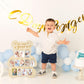 R Horse My First Year Photo Display Wood Board, Babys First Year Picture Frame 12 Months Milestone Board Bear Shape Birthday Bab