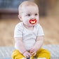 3Pcs Zhovee Baby Pacifiers, Lip Bibs Pacifier 0-36 Months, Newborn Infant Pacifier Baby Girl Pacifiers, Teething Pacifiers For B