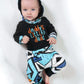 Baby Boy Clothes 9-12 Months Baby Boy Hoodies Romper Daddys Little Dude Outfit 2Pcs Set Baby Boy Stuff Gifts