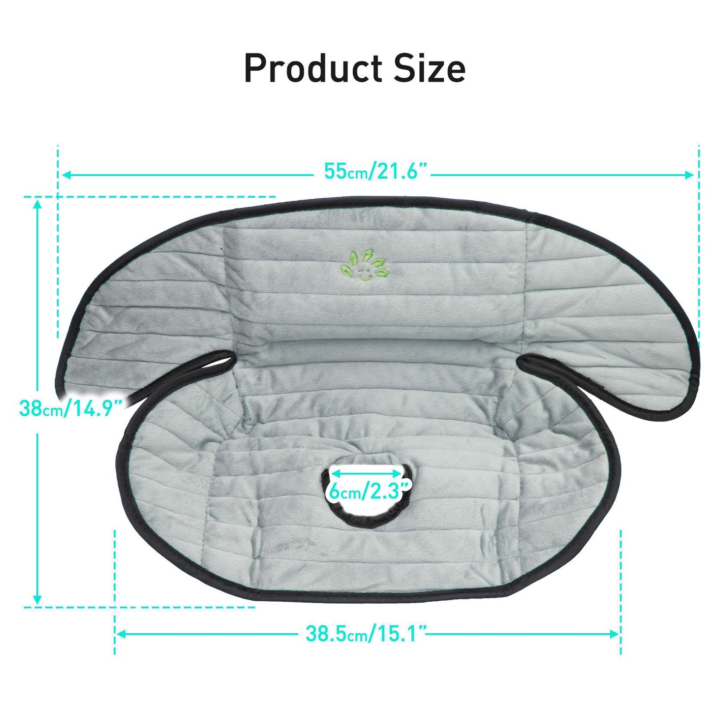 Piddle Pad Car Seat Protector, Waterproof Potty Training Seat Saver Pads For Infants Baby And Toddlers, Machine Wash And Dry (Gr