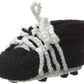 Jefferies Socks Baby-Boys Soccer Cleats Crochet Bootie, Black, Newborn