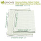 OsoCozy Prefolds Bleached Cloth Baby Diapers, Size 1 (7-15 lbs), Soft, Absorbent and Durable 100% Natural Cotton, Our Top Sellin