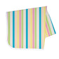 Bapronbaby Rainbow Stripes Splash Mat - Waterproof Catch-All For Under High Chairs, Floors, Tables, Playtime Or Arts & Crafts -