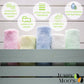 Jm Washcloths (8 Pack) Rayon From Bamboo | Soft Baby Washcloths, Newborn Essentials | 10X10 Inches Muslin Face Cloths | Baby Was