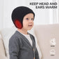 Poximi Baby Boy Winter Hat Toddler Warm Beanie Girl Knit Hats With Earflap Kid Cute Earmuffs (Grey, 3-8Years)