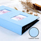 Ywlake Baby Boy Photo Album 4X6 300 Pocket Pictures, Leather Cover Newborn Shower Boy Bebe Album Holds 300 Horizontal Pictures B