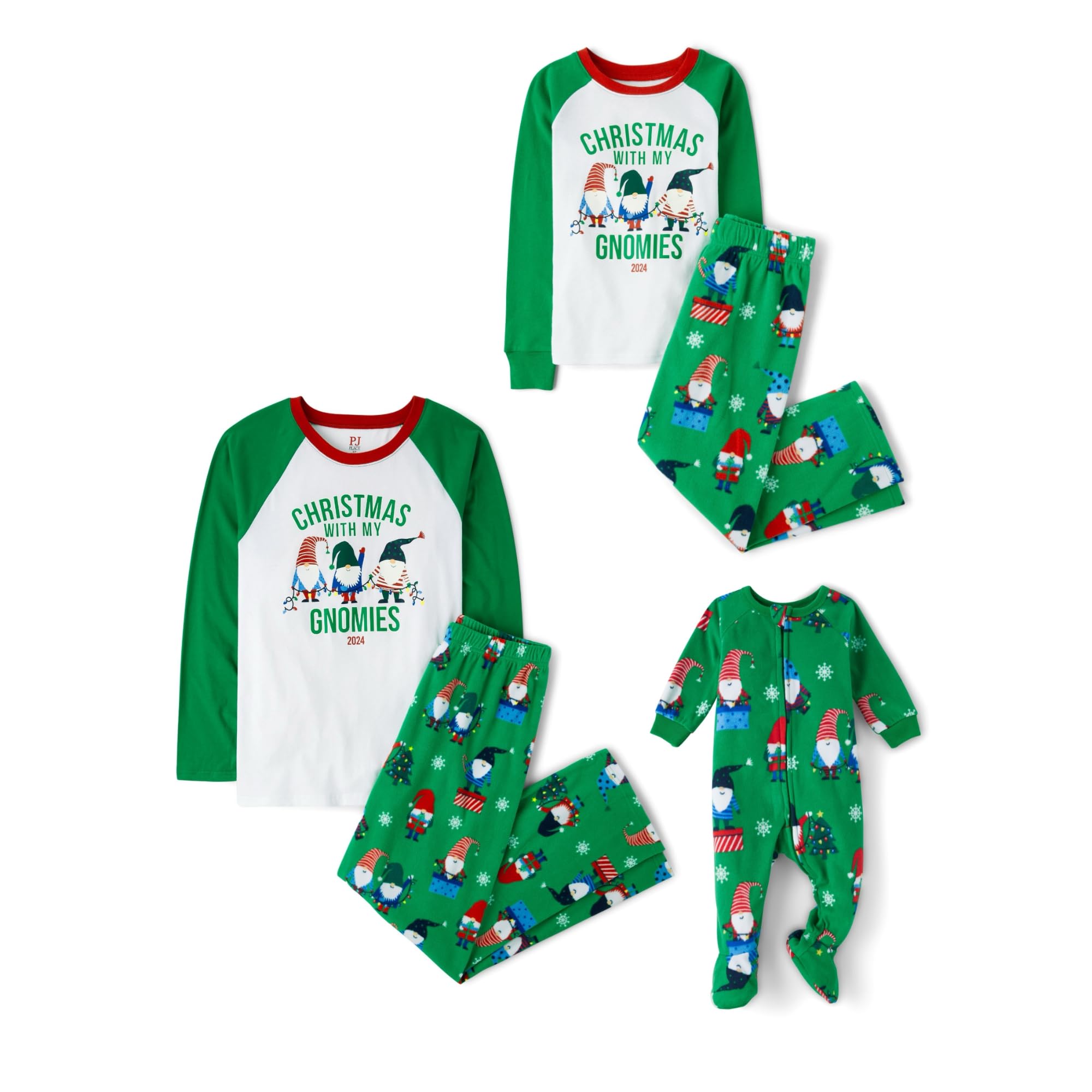 The Children'S Place Baby Family Matching, Holiday Pajama Sets, Fleece – Cutebab WBBAPB0D4F54P7S