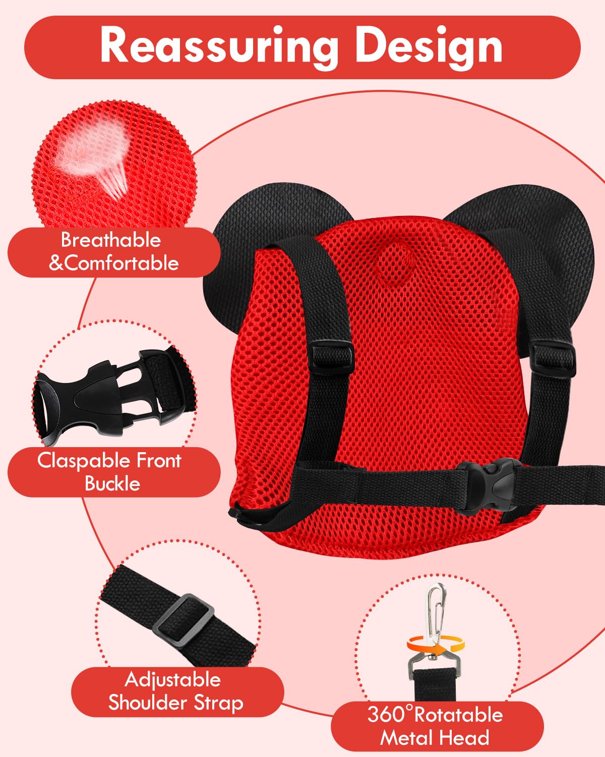 Lehoo Castle Toddler Leash For Walking, Baby Leashes For Toddlers Boys, Kid Harness With Leash, Child Safety Leash Anti Lost Wri