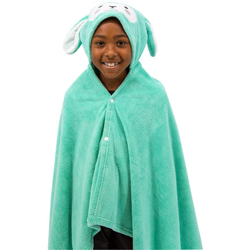 Mothera Kids Hooded Bath Towel And Toddler Bath Towel, Coral Fleece Kids And Toddler Towel, Kids Animal Hooded Towels For Toddle