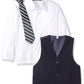 Navy Blue Formal Suit Set From Baby To Teens Gg230 (12, Navy Blue)