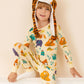 Babee Reshinee Bamboo Viscose Toddler Animal Pajamas Boys Girls Kids Baby 2Pcs Long-Sleeve Pyjamas Set 3-4T Snug Fit Sleepwear P