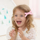 Cute 3.2' Pink Assorted Velvet Bow Hair Clips For Baby Girls, Toddlers, Kids, And Teens - 2 Pack