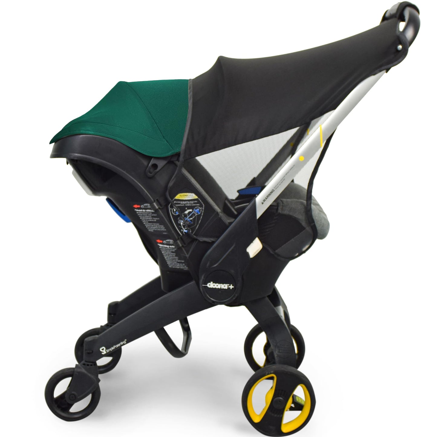 Custom Designed Sunshade Extension Compatible With Doona Car Seat Stroller, Marsheepy Stroller Sun Shade Baby Car Seat Uv Protec