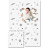 PIGLOG Baby Play Mat, 72x48-Inch Baby Foam Play Mat,6-Piece Interlocking Foam Floor Tiles for Toddlers, Floor Mats for Kids,Baby