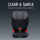 Britax Highpoint Backless Belt-Positioning Booster Seat, SafeWash Black Ombre