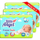 Little Angel Premier Pants Baby Diaper, New Born (Nb/Xs) Size, 84 Count, Cottony Soft Material, Wetness Indicator, Breathable La