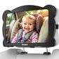 Baby Car Mirror For Rear-Facing Car Seat - Shatterproof, 360 Adjustable, Wide Angle, Clear View, Easy Installation, Safe Acrylic