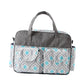 ATORSE Diaper Bag Tote Stylish Baby Diaper Bag for Outdoor Activities Toys Outgoing Feathers Pattern|Baby | Strollers & Accessor