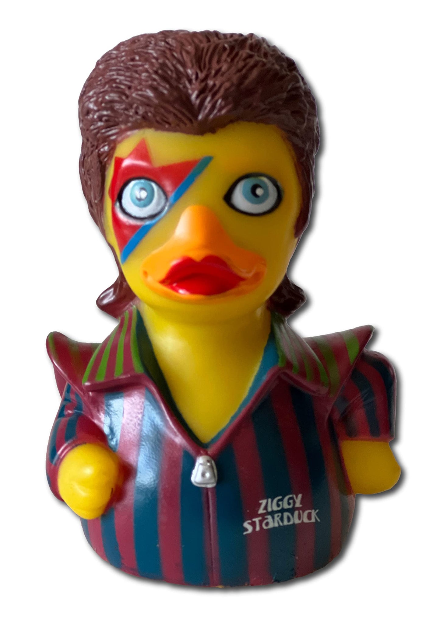 CelebriDucks - Ziggy Starduck - Floating Rubber Ducks - Collectible Bath Toy Gift for Kids & Adults of All Ages