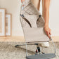 Babybjrn Bouncer Bliss, Sand Gray, Woven, Classic Quilt | 2-In-1 Adjustable Baby Bouncer Seat And Toddler Chair, Newborn To Todd