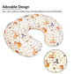 Jundetye Nursing Pillow Cover For Baby Boy And Girl, Ultra Soft Comfortable Stretchy Removable Slipcover For Newborn Breastfeedi