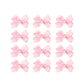 Small Solid Bow for Girls - Set of 12 (Pale Pink)