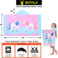 Bavilk Kids Hooded Bath Beach Towel Girls Boys Swim Pool Cover Up Super Absorbent Cute Cartoon Animal Full Vitality (Lucky Unico