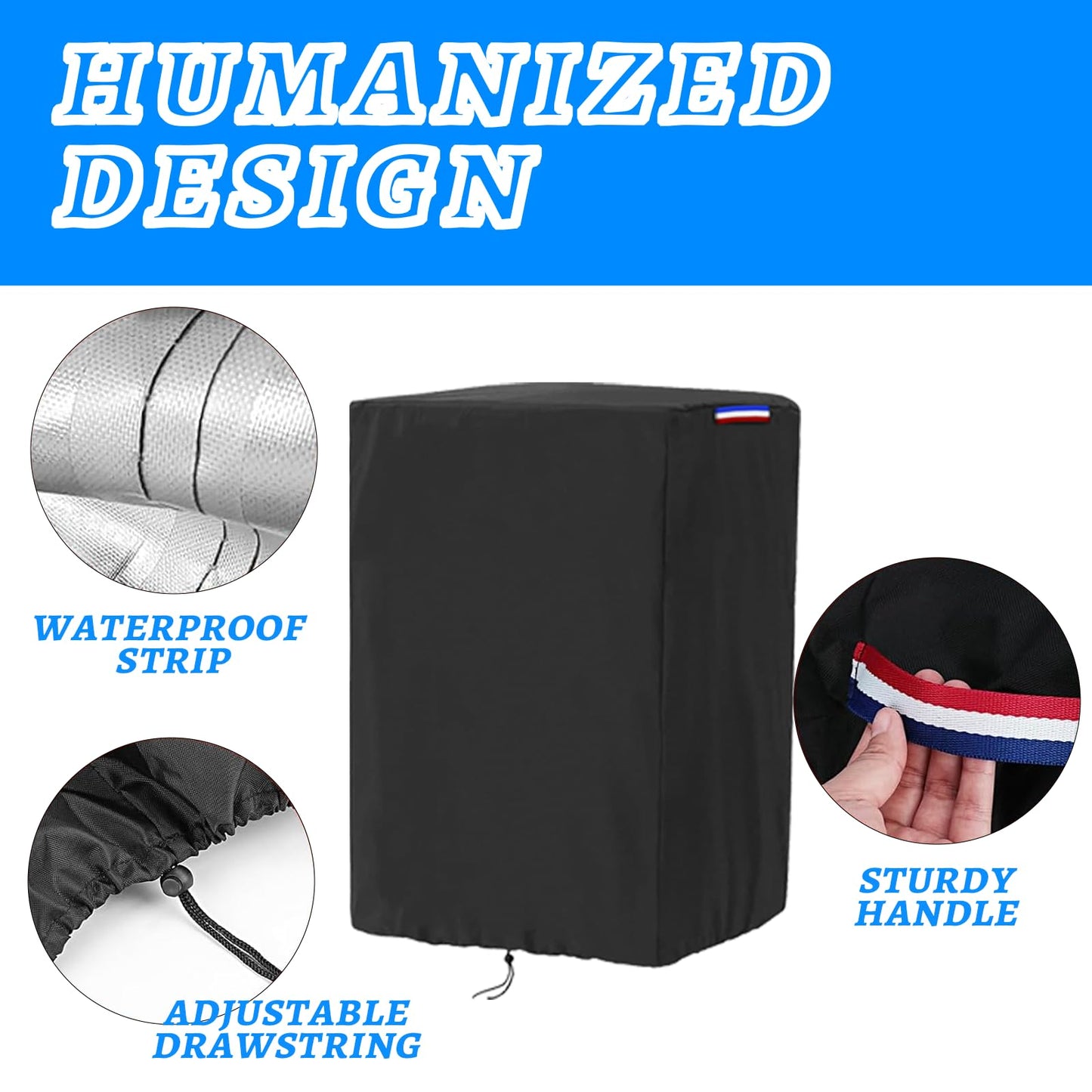 Rilime Wagon Cover Compatible With Radio Flyer,Waterproof Cover For Jeep Wagon Stroller (Cover Only),Dustproof 420D Cover For Je