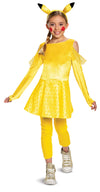 Pokemon Pikachu Costume For Girls, Deluxe Character Outfit, Kids Size Medium (7-8) Yellow