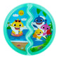 The First Years Pinkfong Baby Shark Divided Suction Plate- Dishwasher Safe Baby Plates With Suction Cups - Baby Feeding Essentia